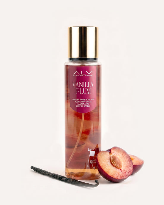 ALV Vanilla Plum | Shimmer Hair & Body Mist 200ml